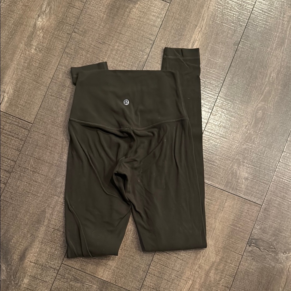 Lululemon Olive Green Align High Waisted Leggings